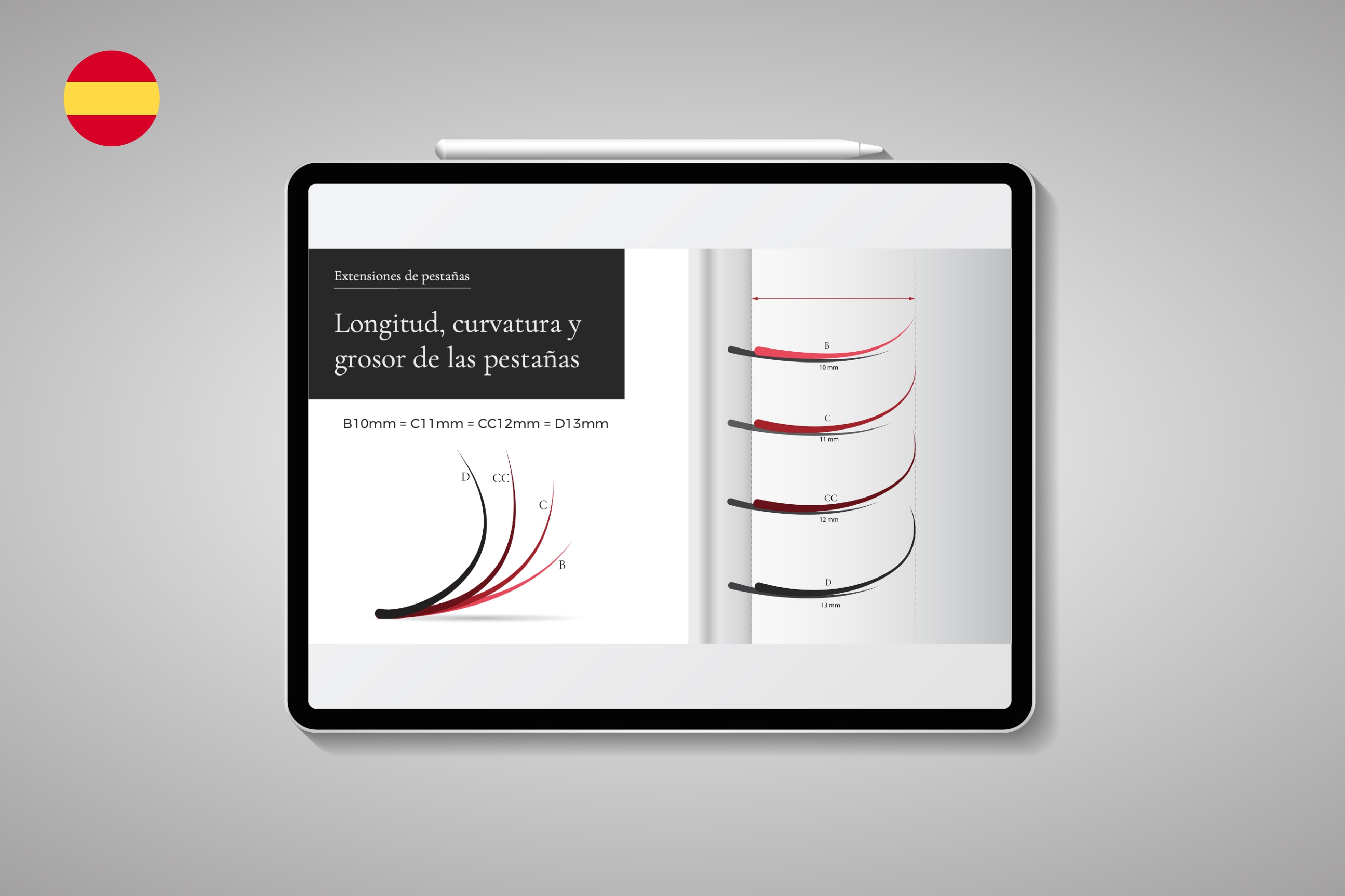 Editable Volume Lash Training Presentation in Spanish