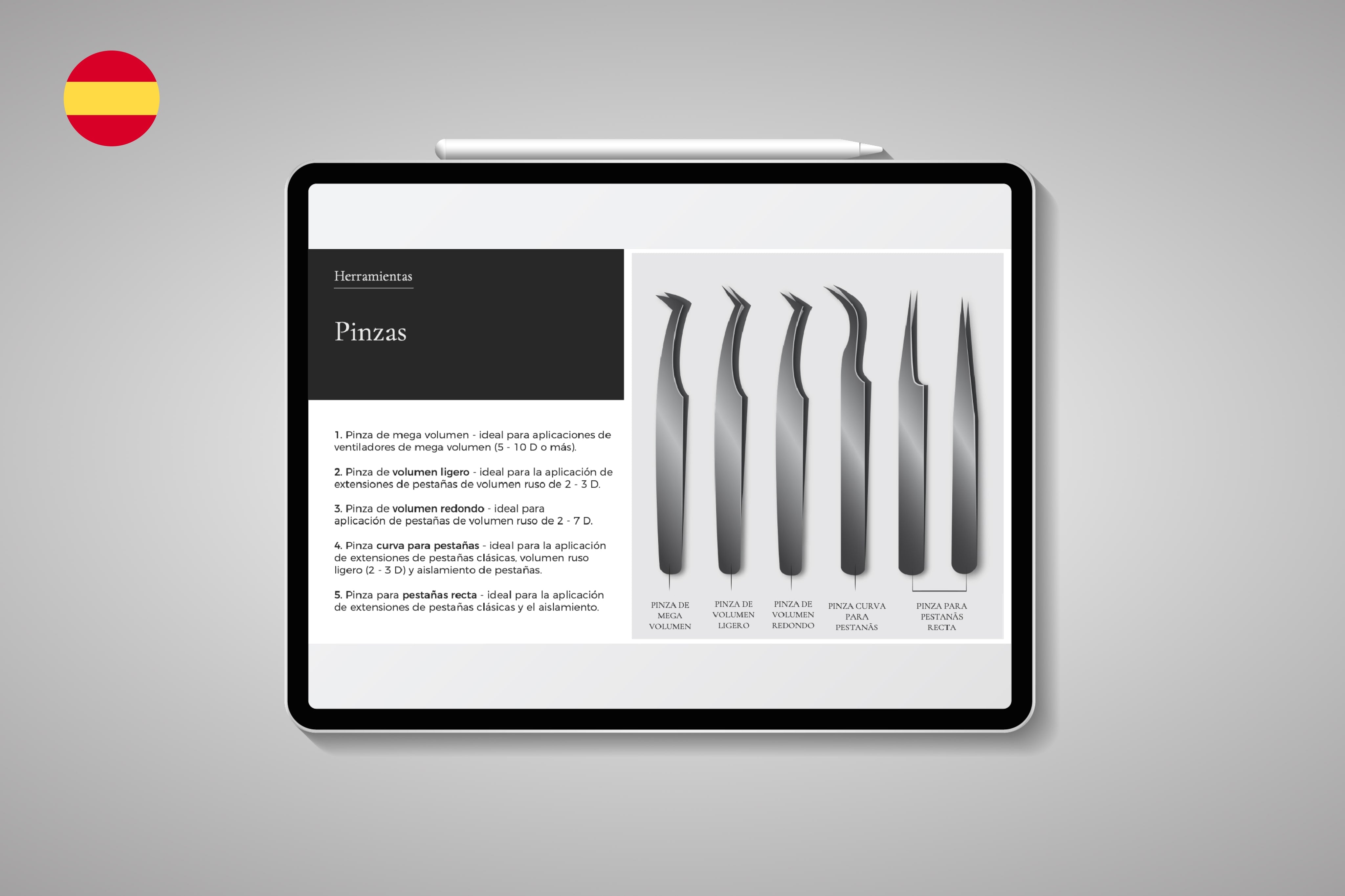 Editable Volume Lash Training Presentation in Spanish
