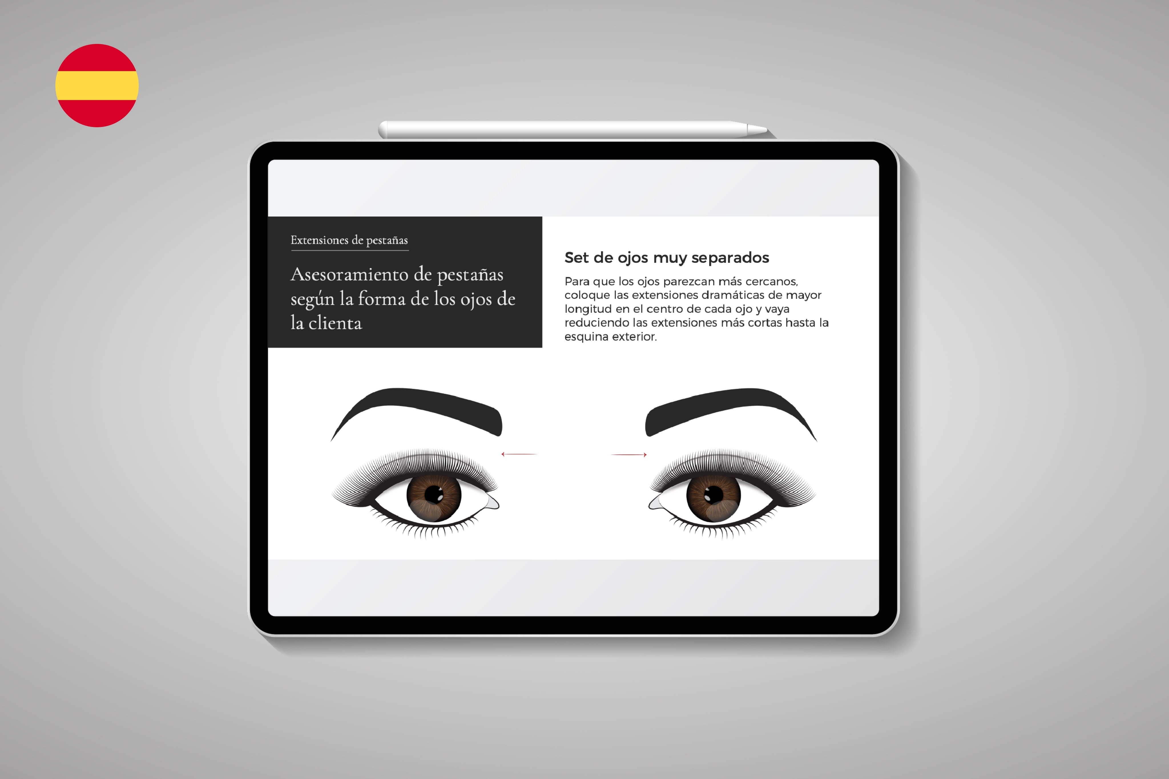 Editable Volume Lash Training Presentation in Spanish