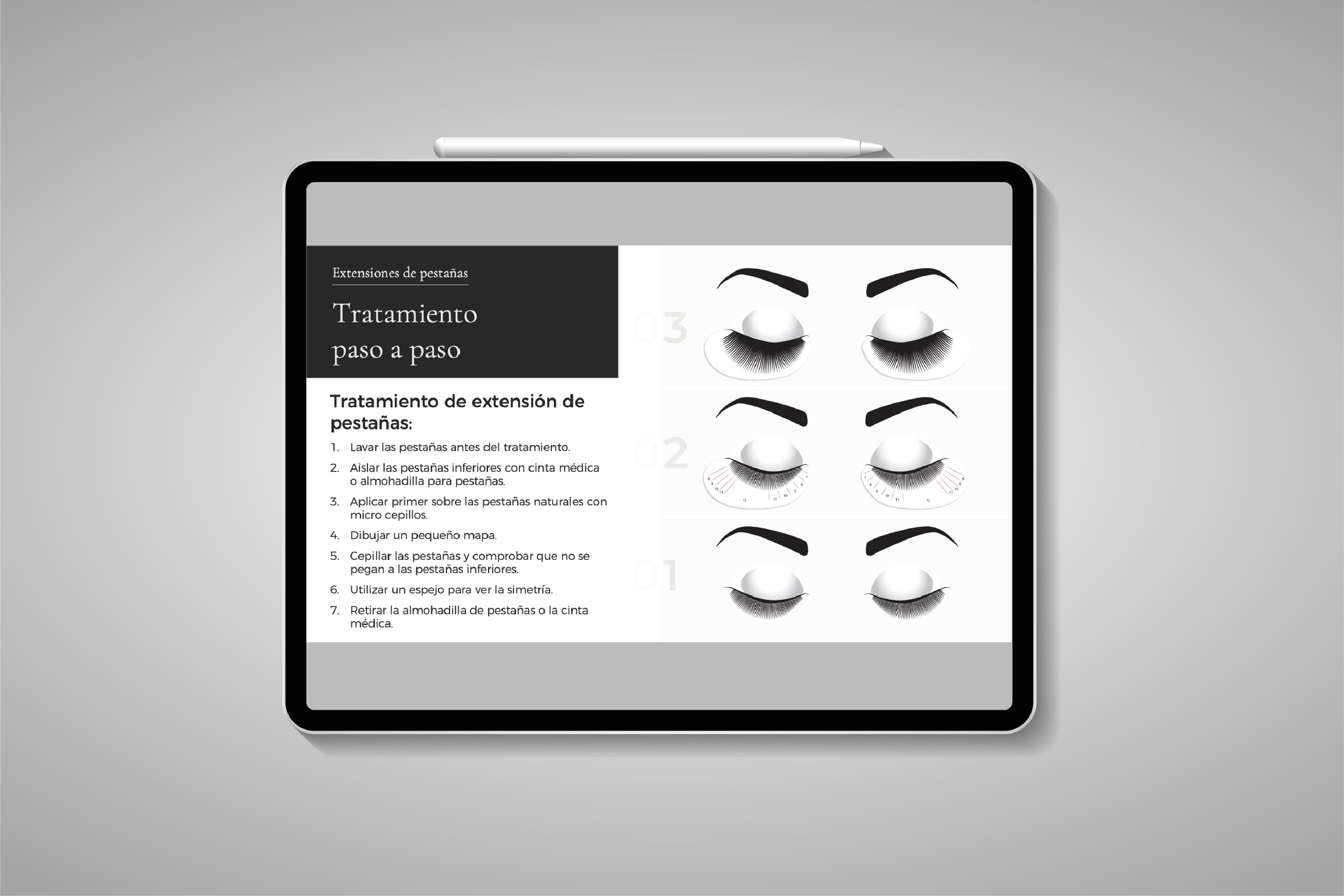 Editable Classic Lash Training Presentation in Spanish