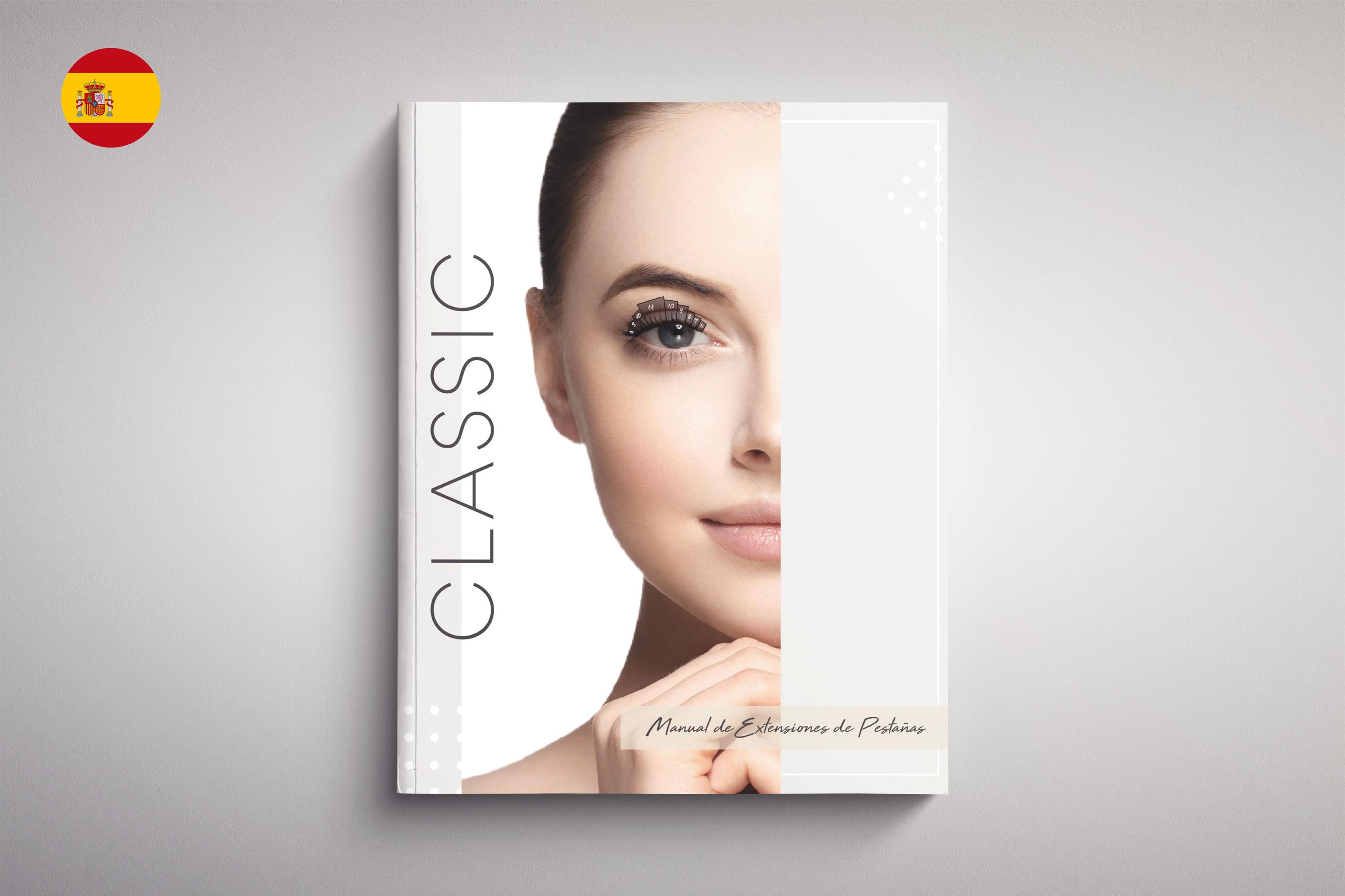 Classic Eyelash Extension Manual in Spanish