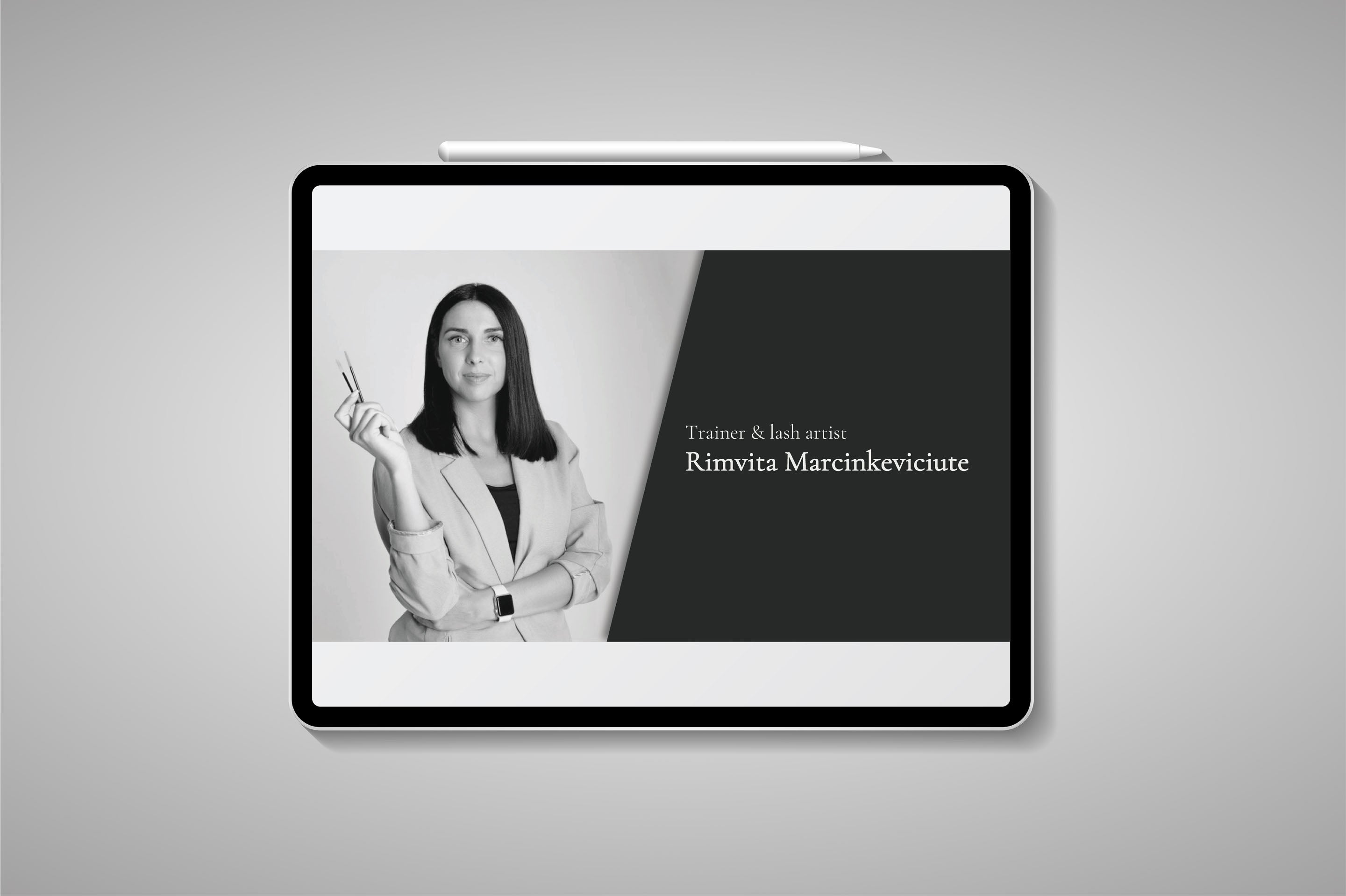 Editable Volume Lash Training Presentation