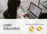 Lash Educator Online Live Private Training