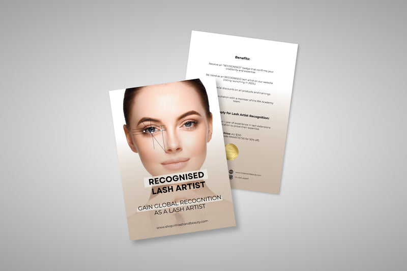 Recognised Lash Artist Program