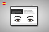 Editable Russian Volume Lash Training Presentation in Spanish