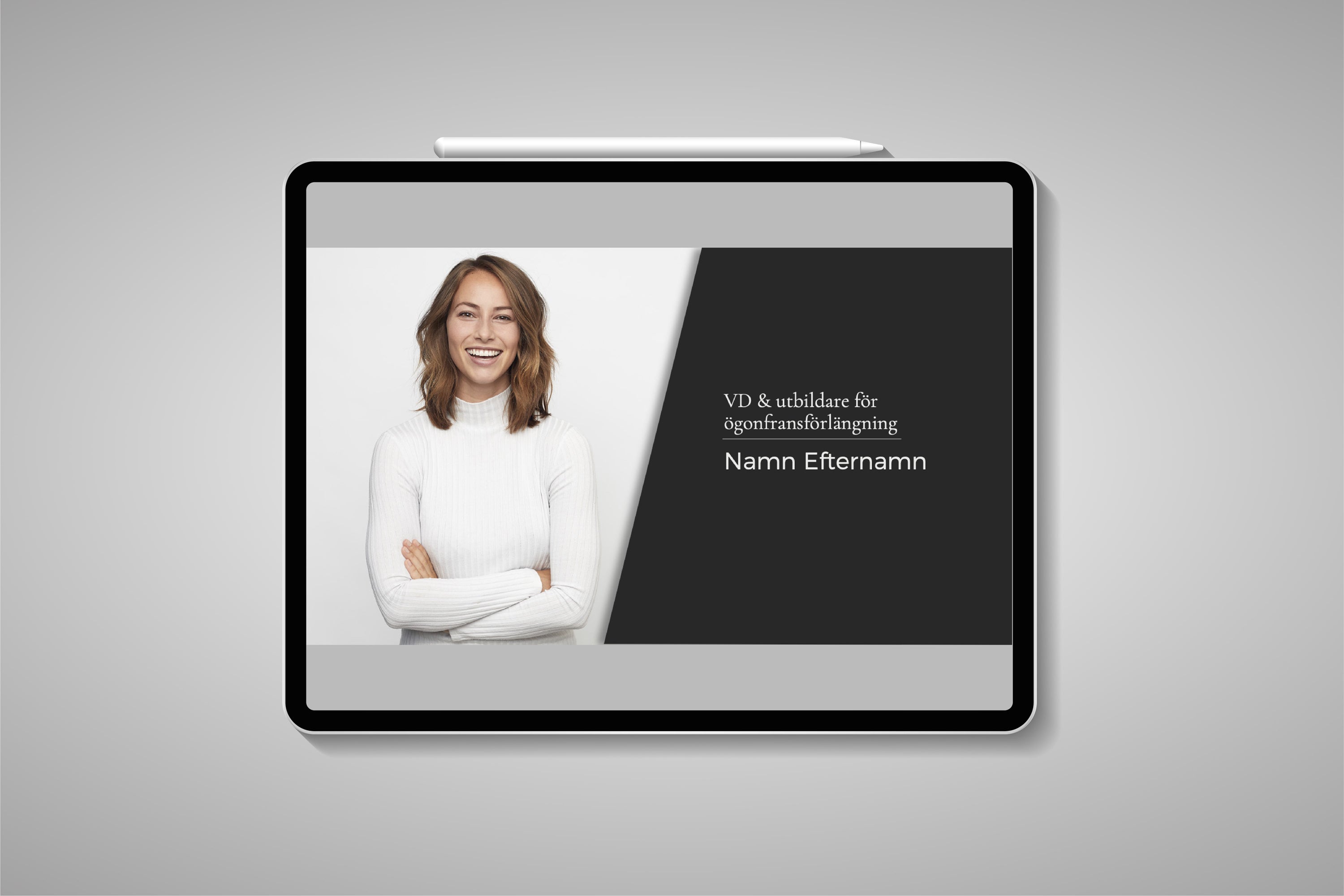Editable Classic Lash Training Presentation in Swedish